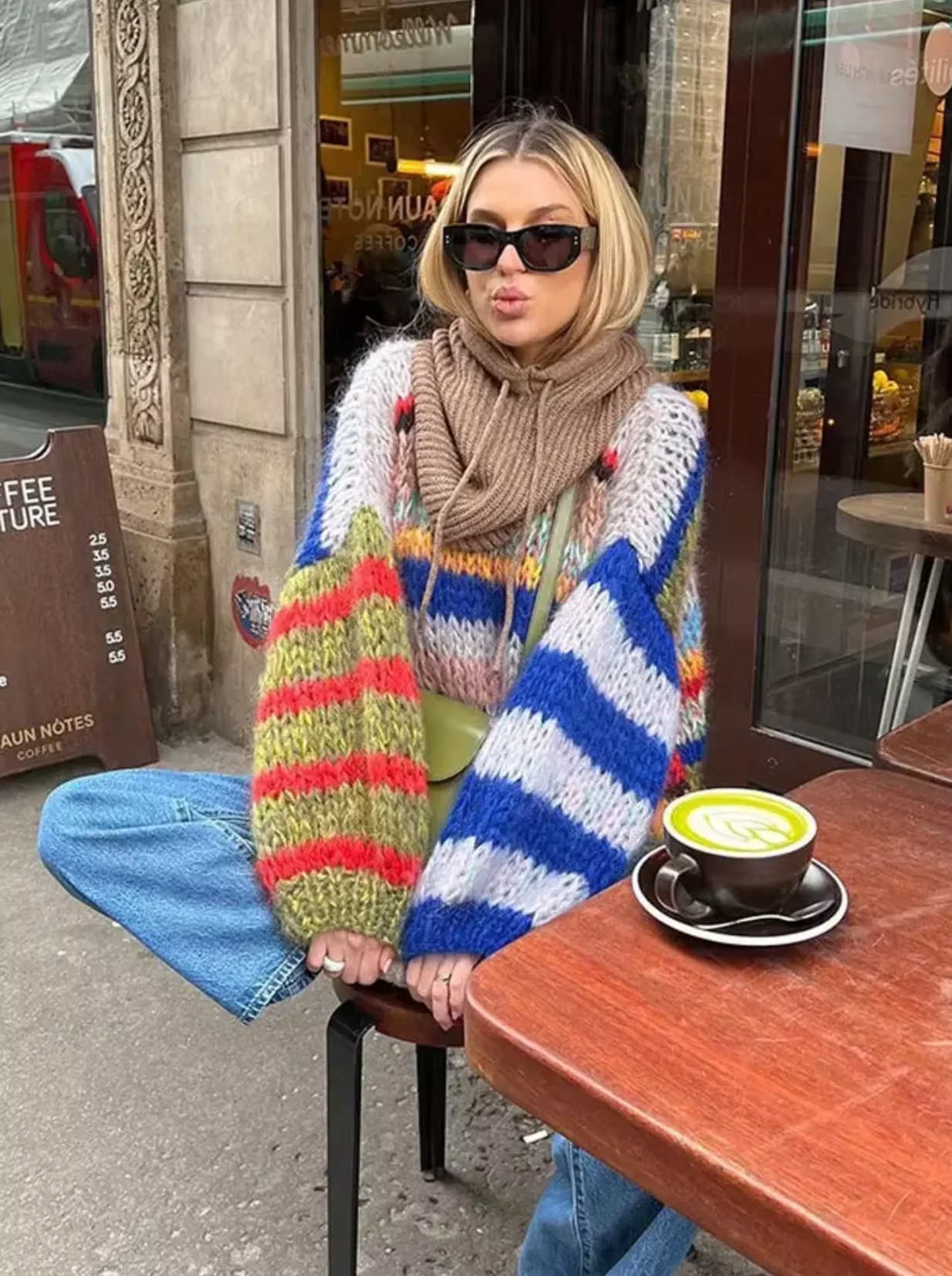Stilla | Oversized Strikpullover til kvinder Mode