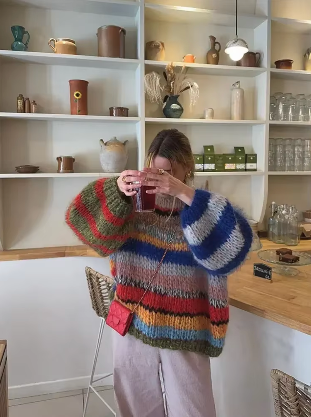 Stilla | Oversized Strikpullover til kvinder Mode