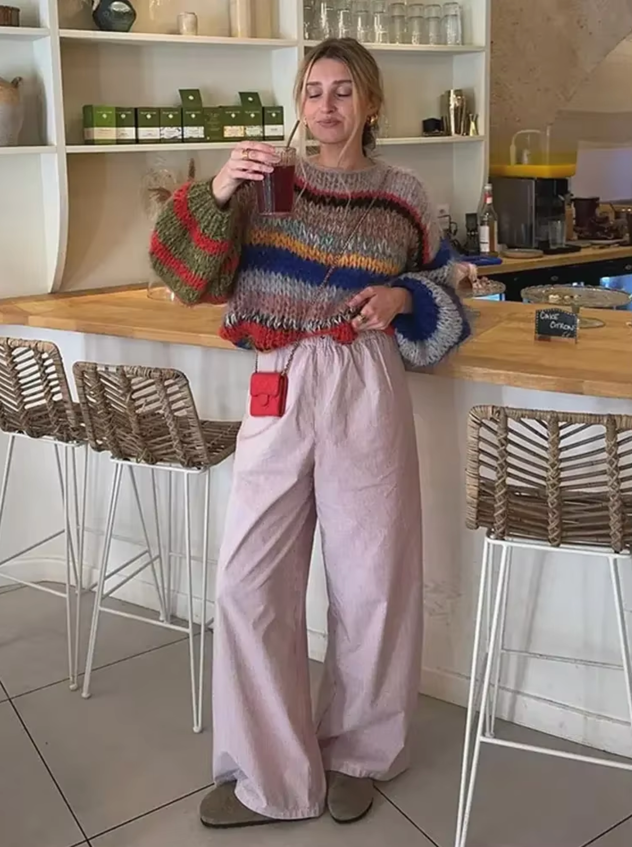 Stilla | Oversized Strikpullover til kvinder Mode