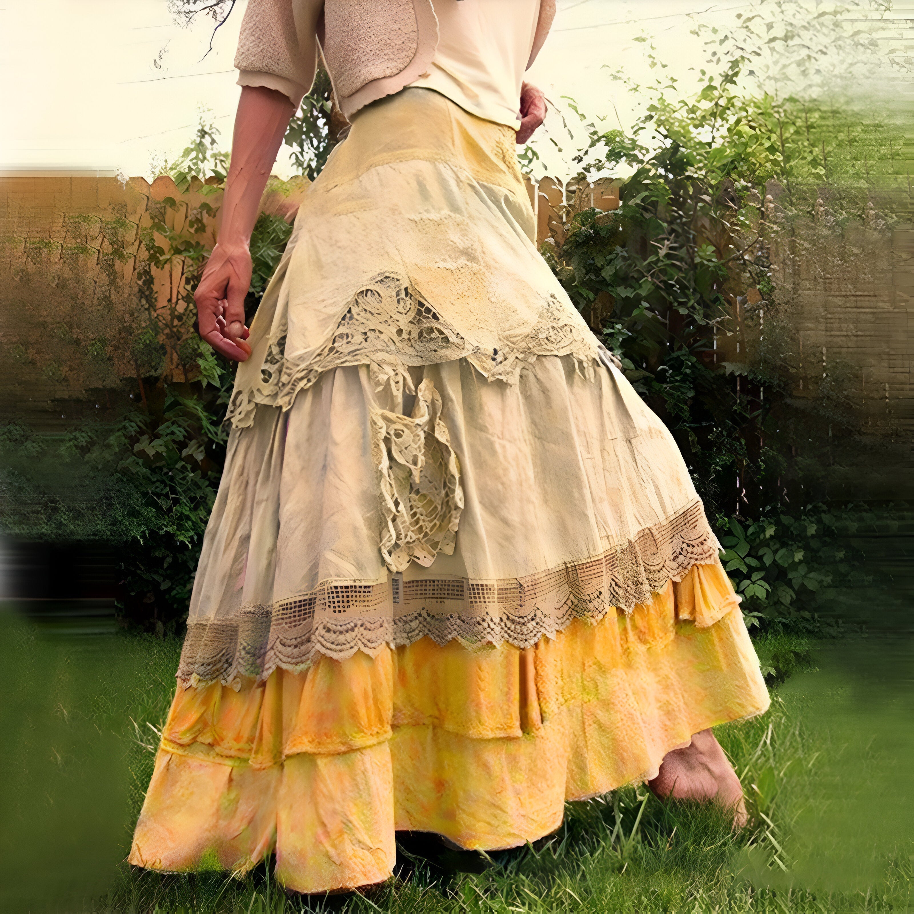 Stilla | Elegante Boho Maxikjole