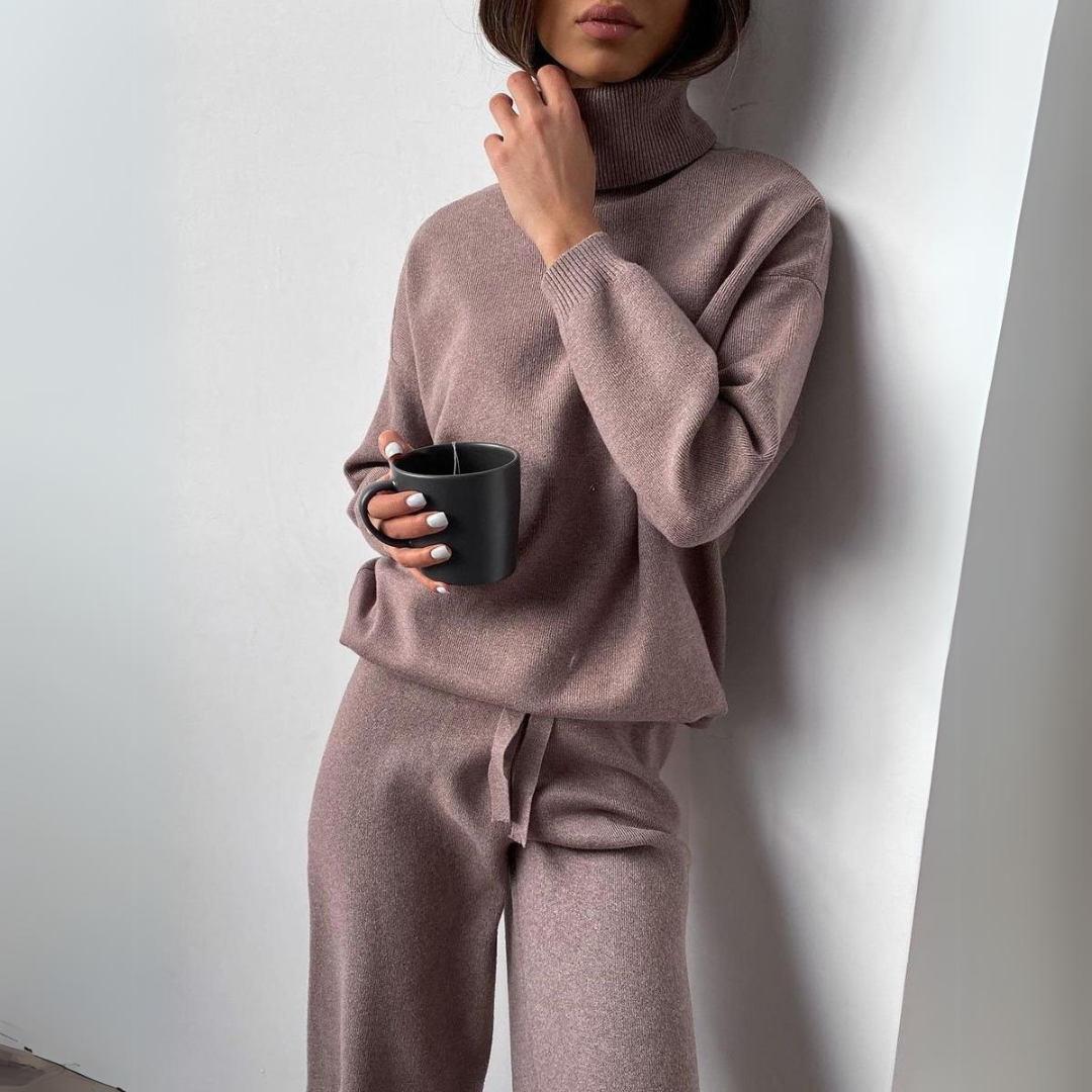Stilla | Elegant Ensemble Med Pullover Rabat