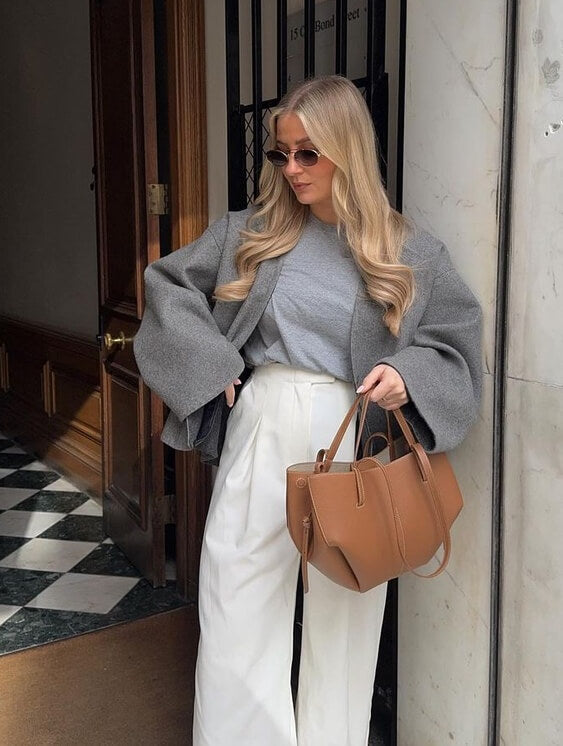 Stilla | Vintage Tote Bag Dame Rummelig Skuldertaske På Tilbud Levere