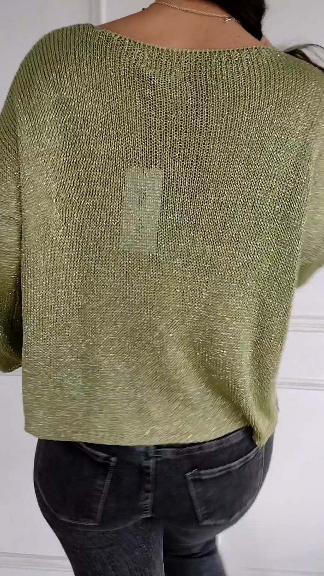 Stilla | Hollow Design Casual Sweater Justine Udsalg
