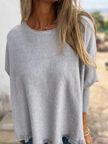 Stilla | Rundhalset Pullover Rabat