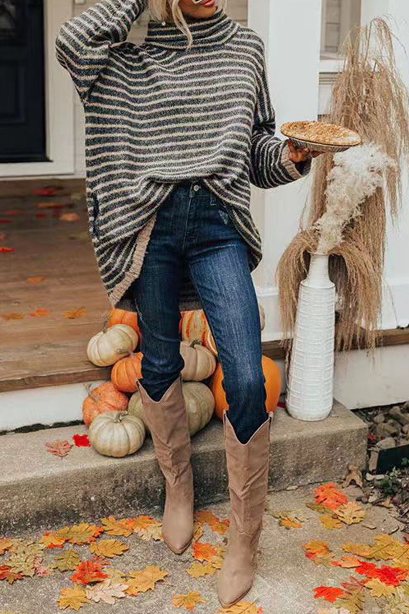 Stilla | Pullover med elegant omstillingsmulighed