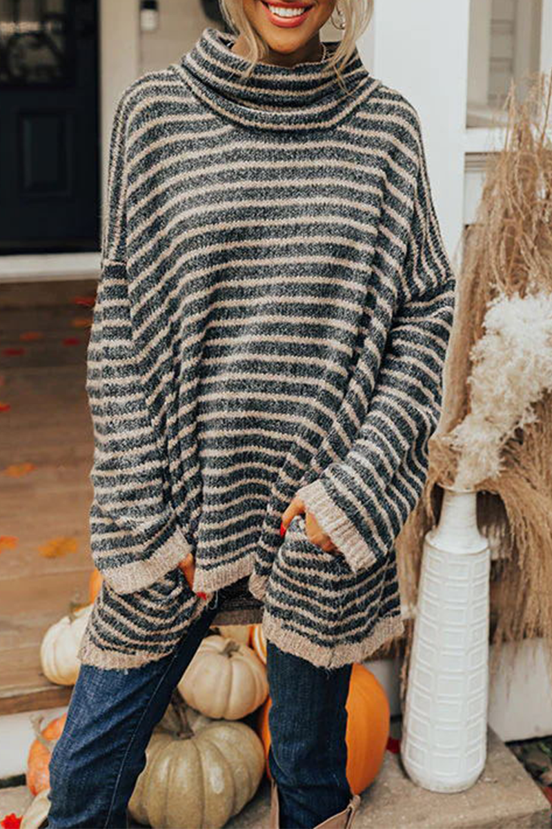 Stilla | Pullover med elegant omstillingsmulighed