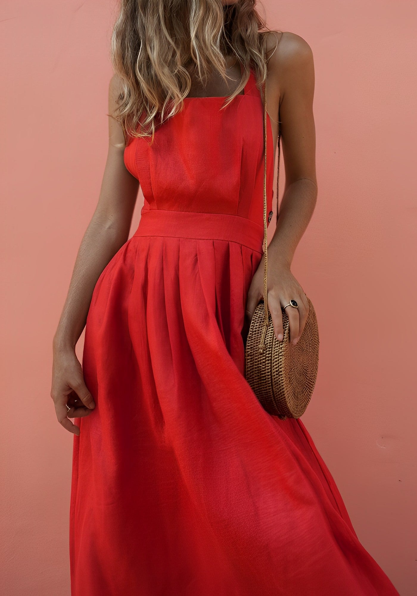 Stilla | Sommer Halterneck Kjole Online