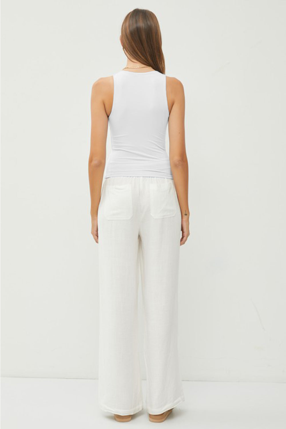 Stilla | Cool Rund Hals Bred Strop Tank Online nu