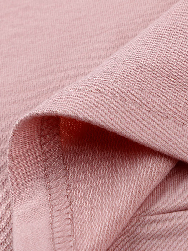 Stilla | Stillingstrøje Patchwork Lommer Med Snøre Med Hætte Gravidtrøje Med Lange Ærmer