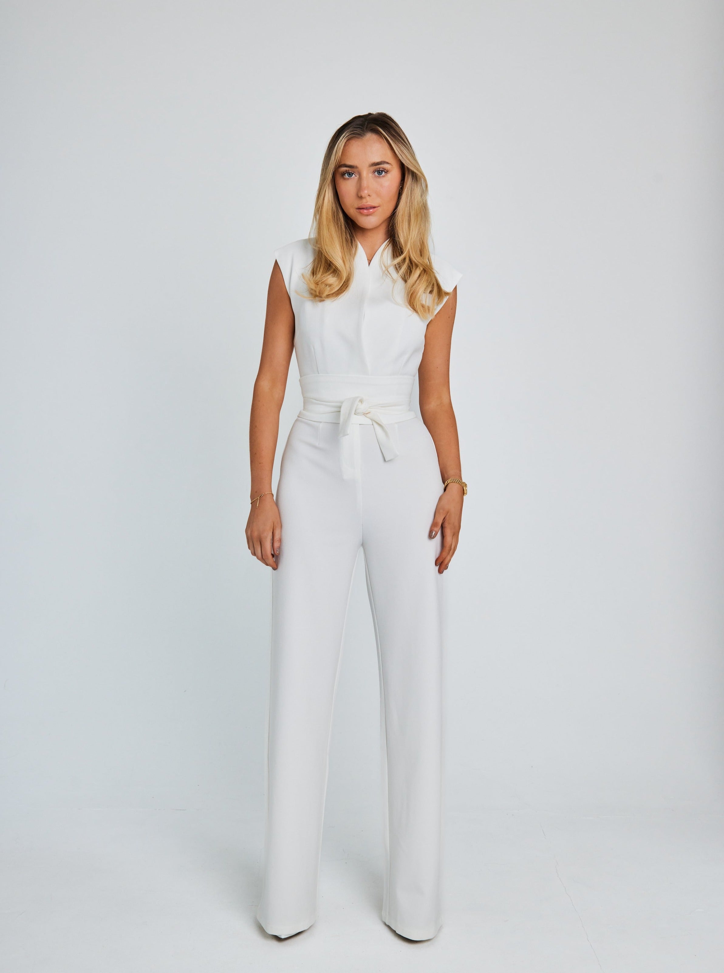 Stilla | Ærmeløs Jumpsuit med Let Snit Udsalg