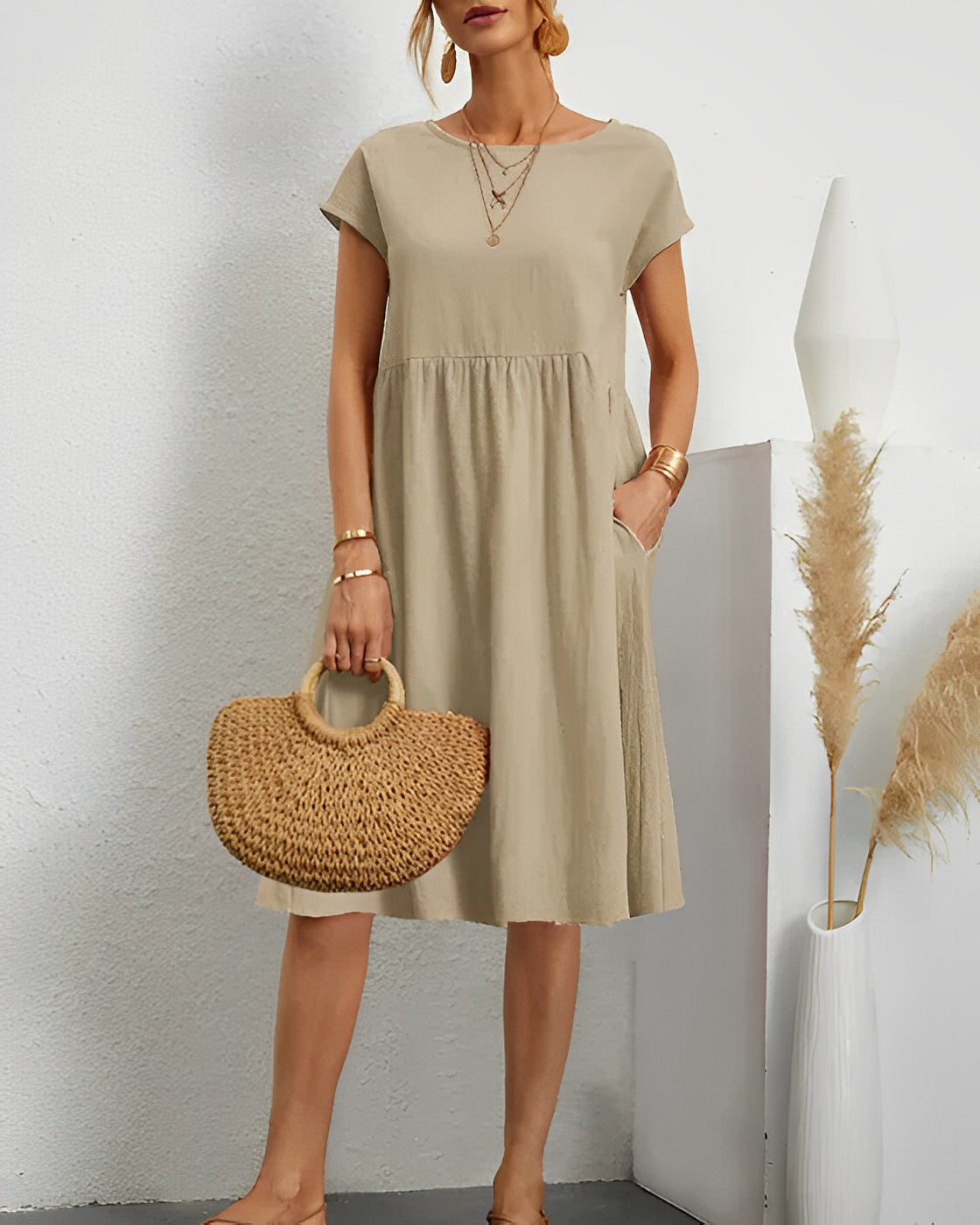 Stilla | Den Ideelle Sommerkjole Med Lette Materialer
