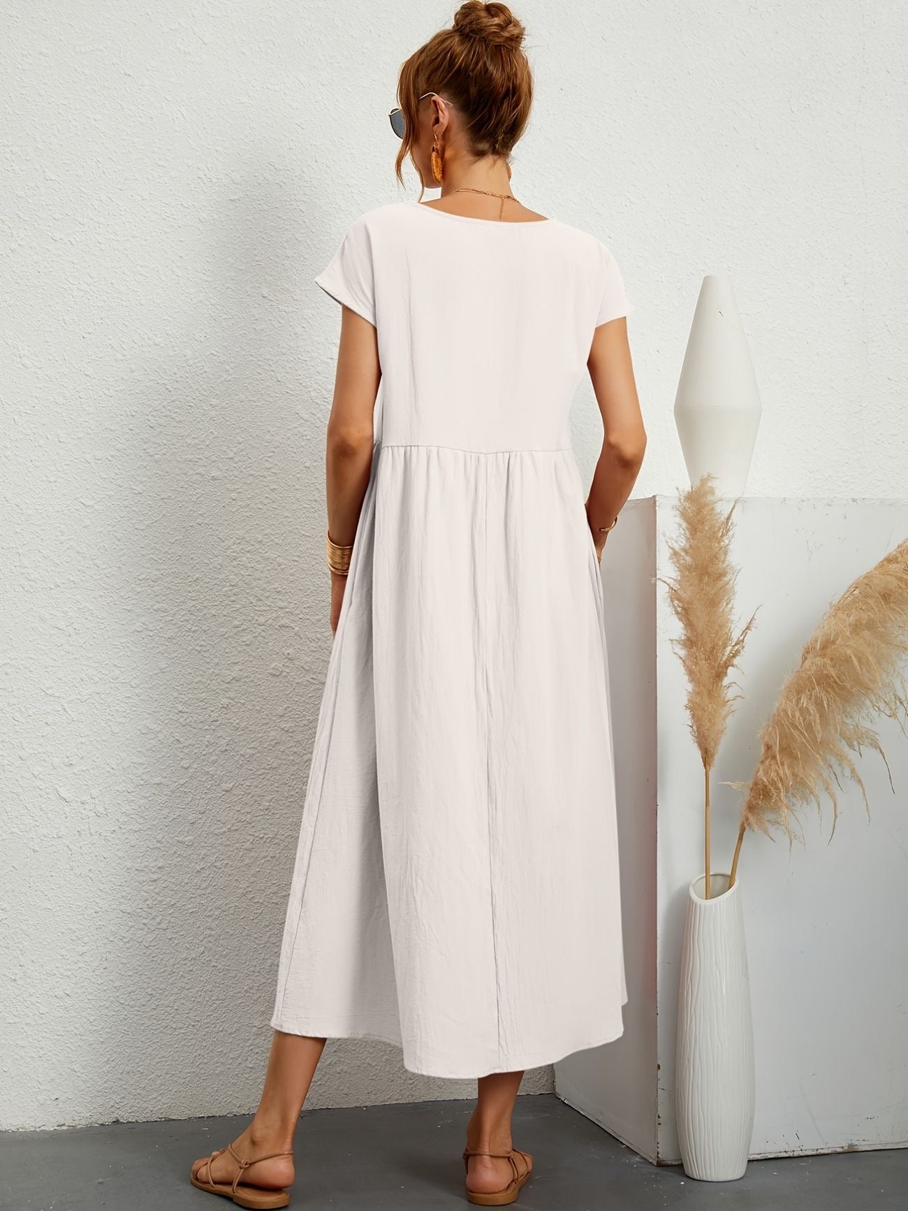 Stilla | O-Neck Casual Dress på udsalg