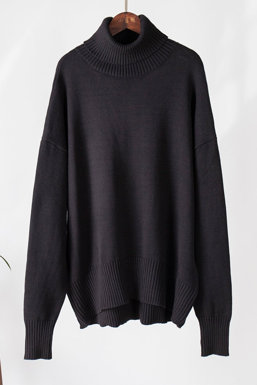 Stilla | voluminøs rullekravesweater til kvinder All match stil Hot på udsalg