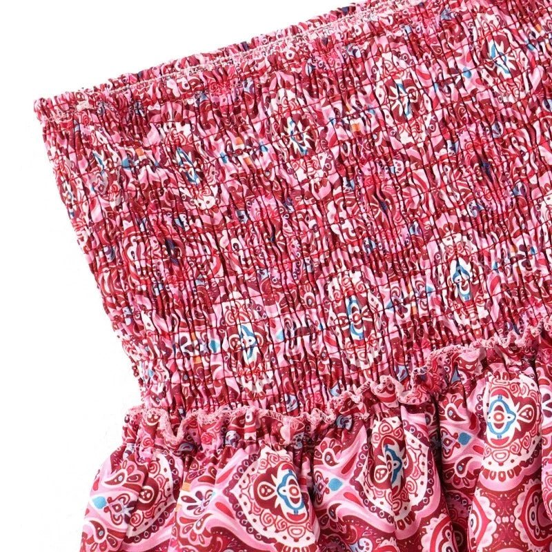 Stilla | Sexy Blomster Mini Nederdel Online nu