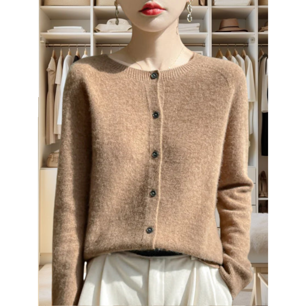Stilla | varm cardigan til kvinder i praktisk design Udsalg
