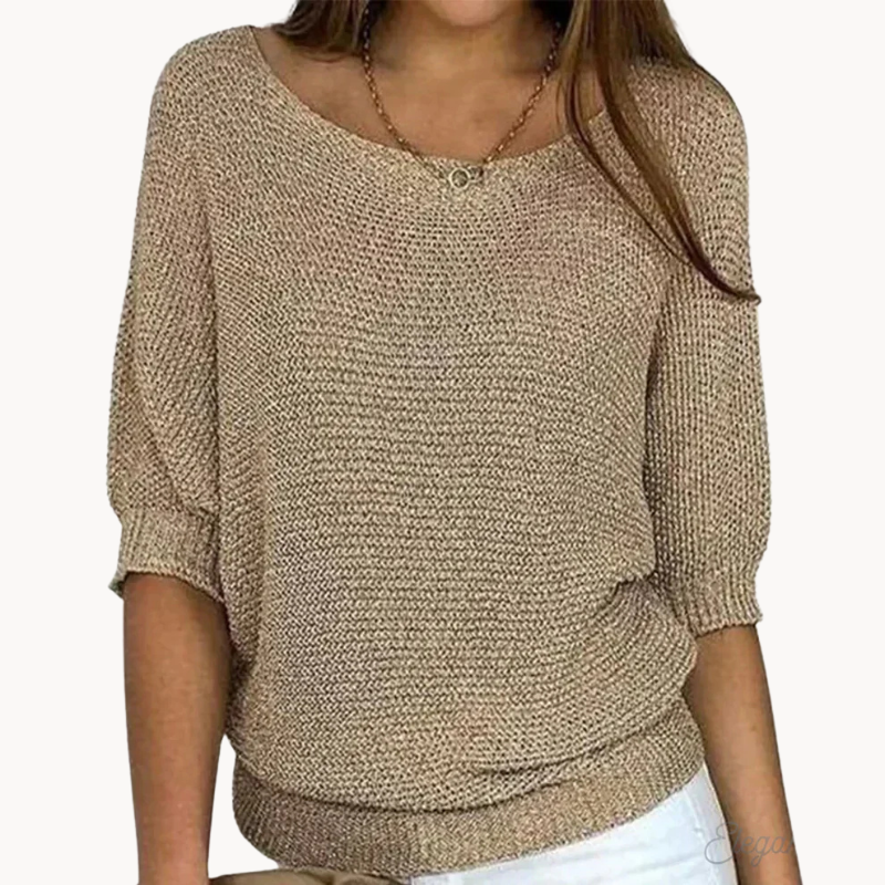 Stilla | Smart Cable Knit Design Damepullover Online nu