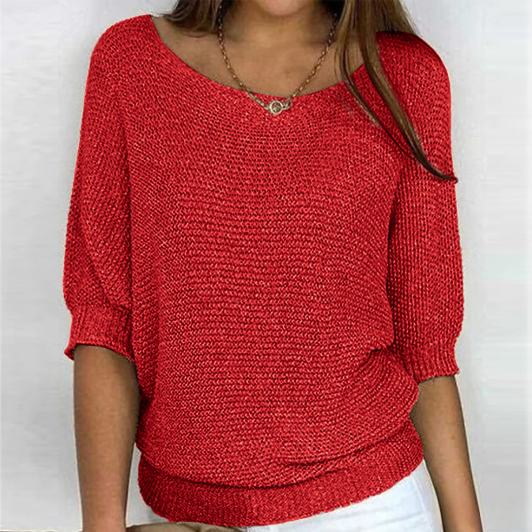Stilla | Smart Cable Knit Design Damepullover Online nu