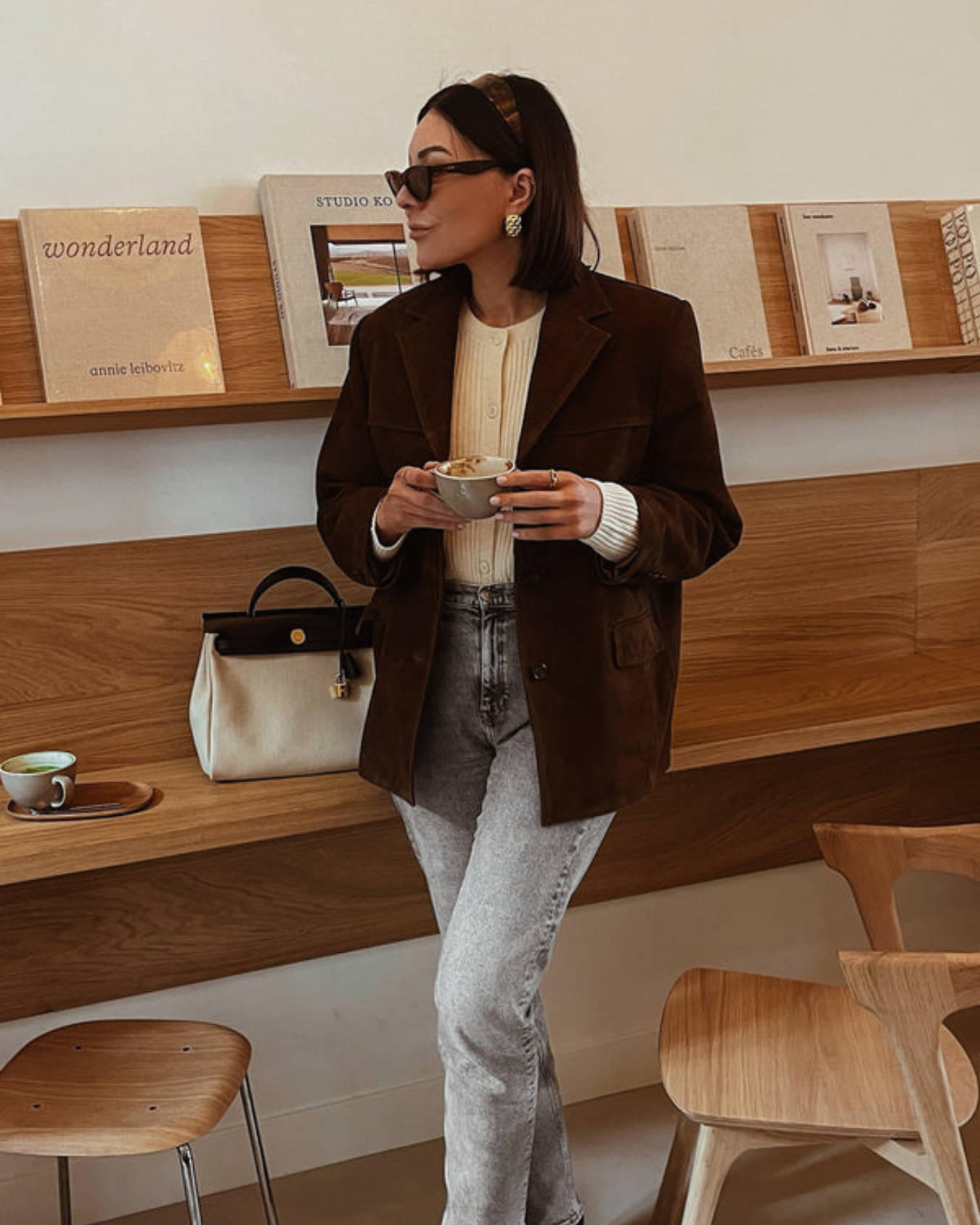 Stilla | Suede blazer med elegance Levere