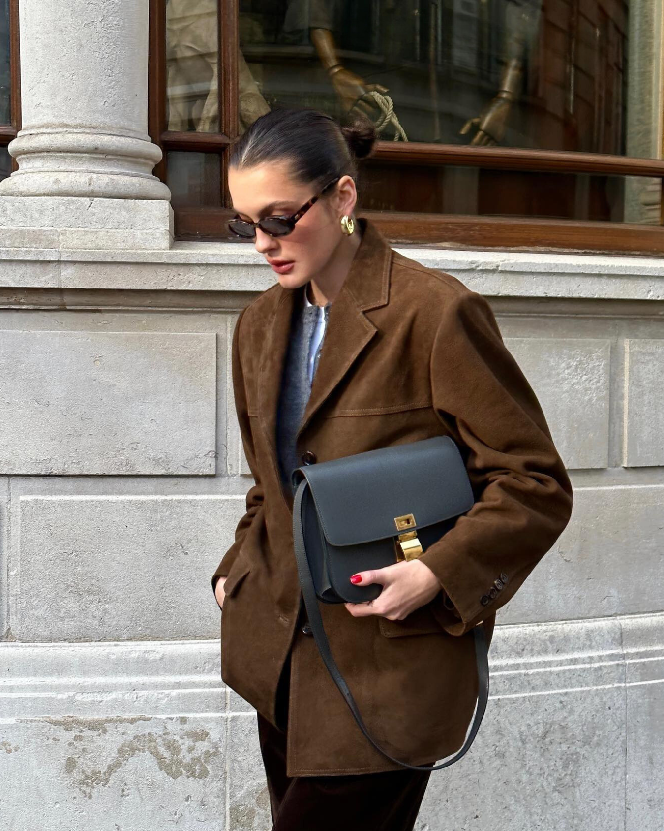 Stilla | Suede blazer med elegance Levere