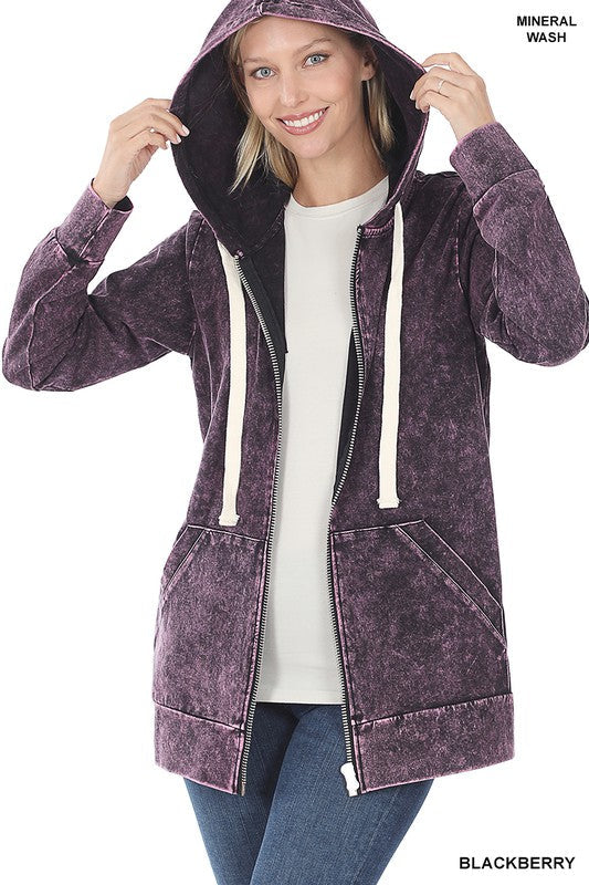 Stilla | Vask Lynlås Hoodie Jakke