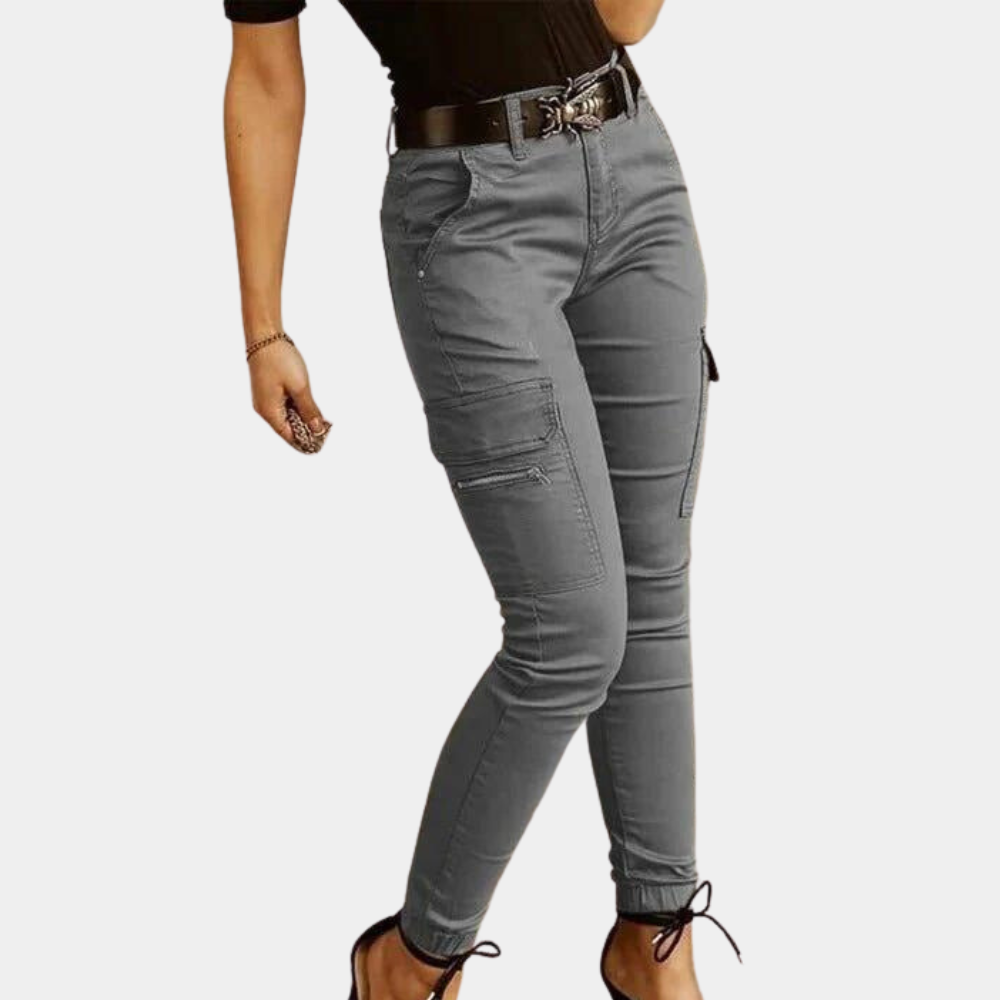Stilla | Dame afslappede cargo-jeans Udsalg