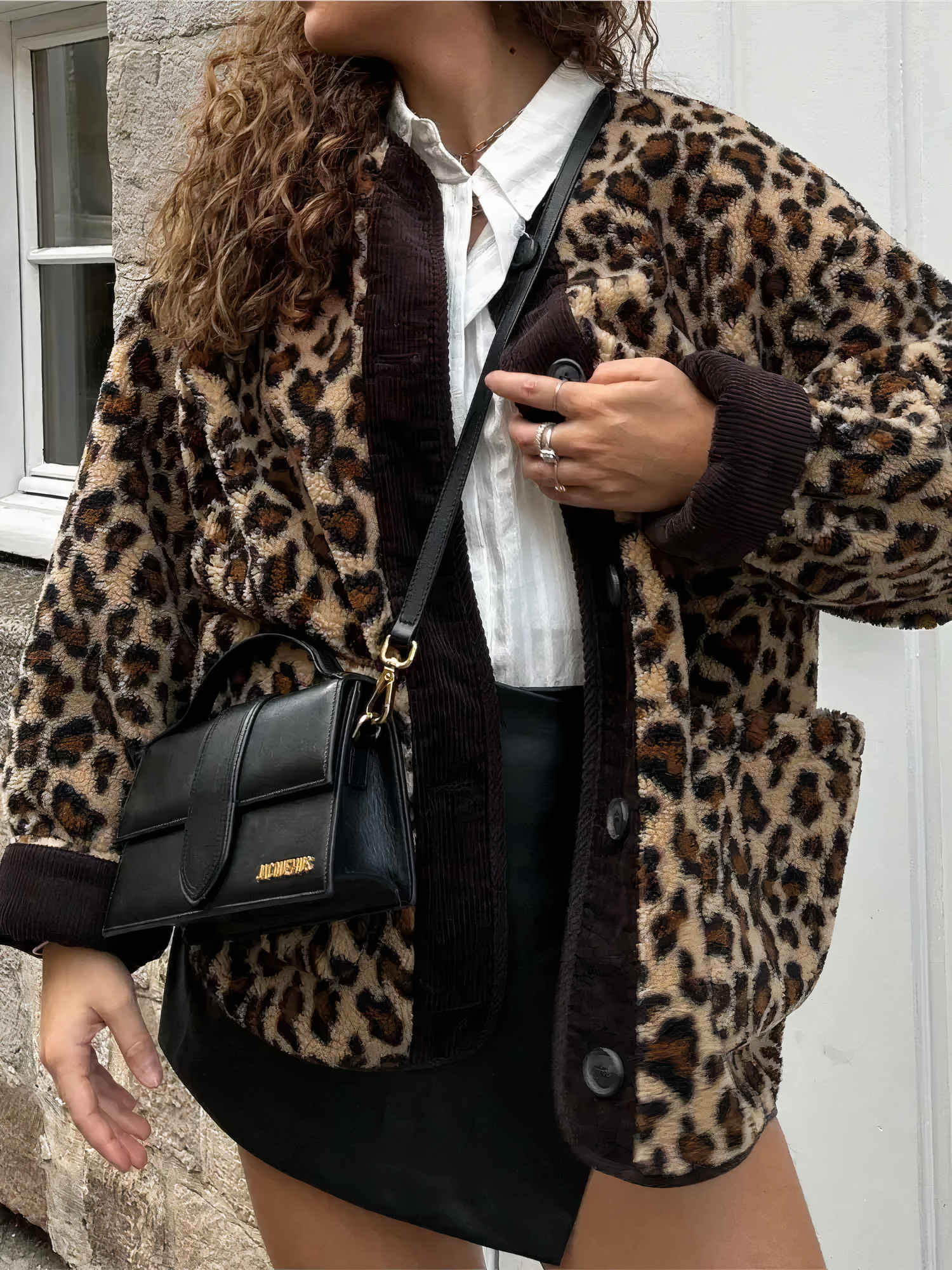 Stilla | Leopardjakke Med Moderne Snit