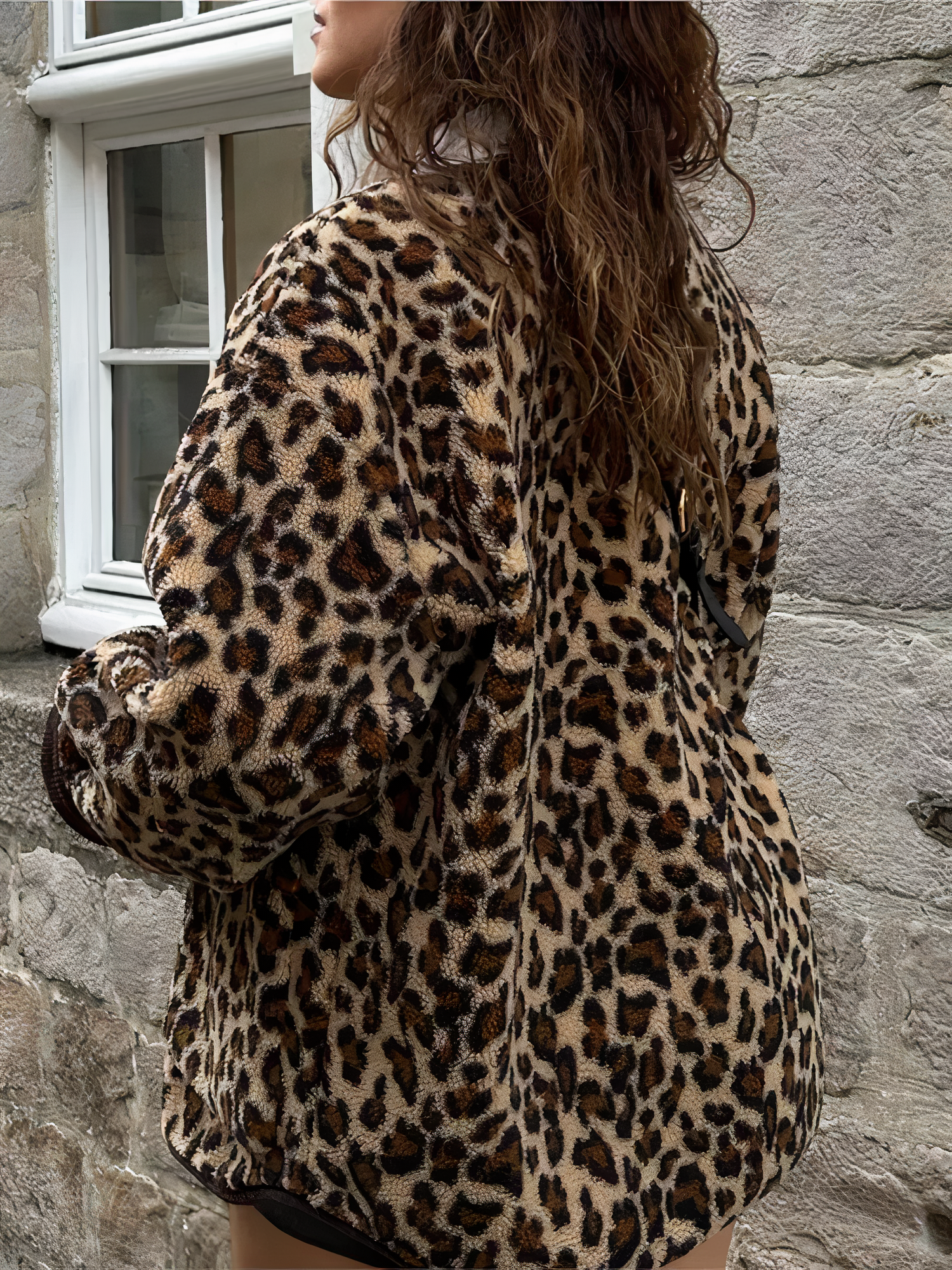 Stilla | Leopardjakke Med Moderne Snit
