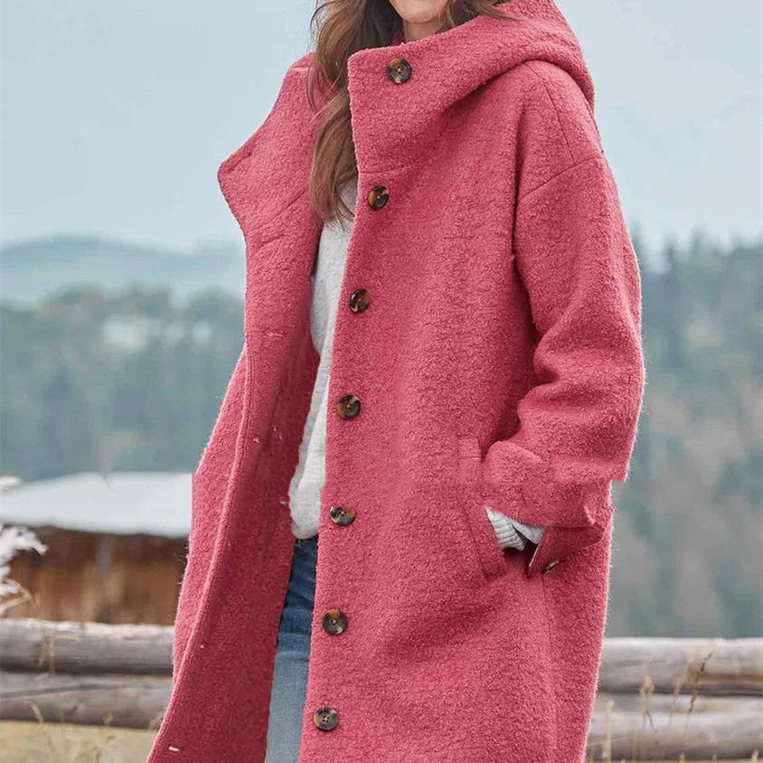Stilla | Mode Enkel Tweed Trench Coat