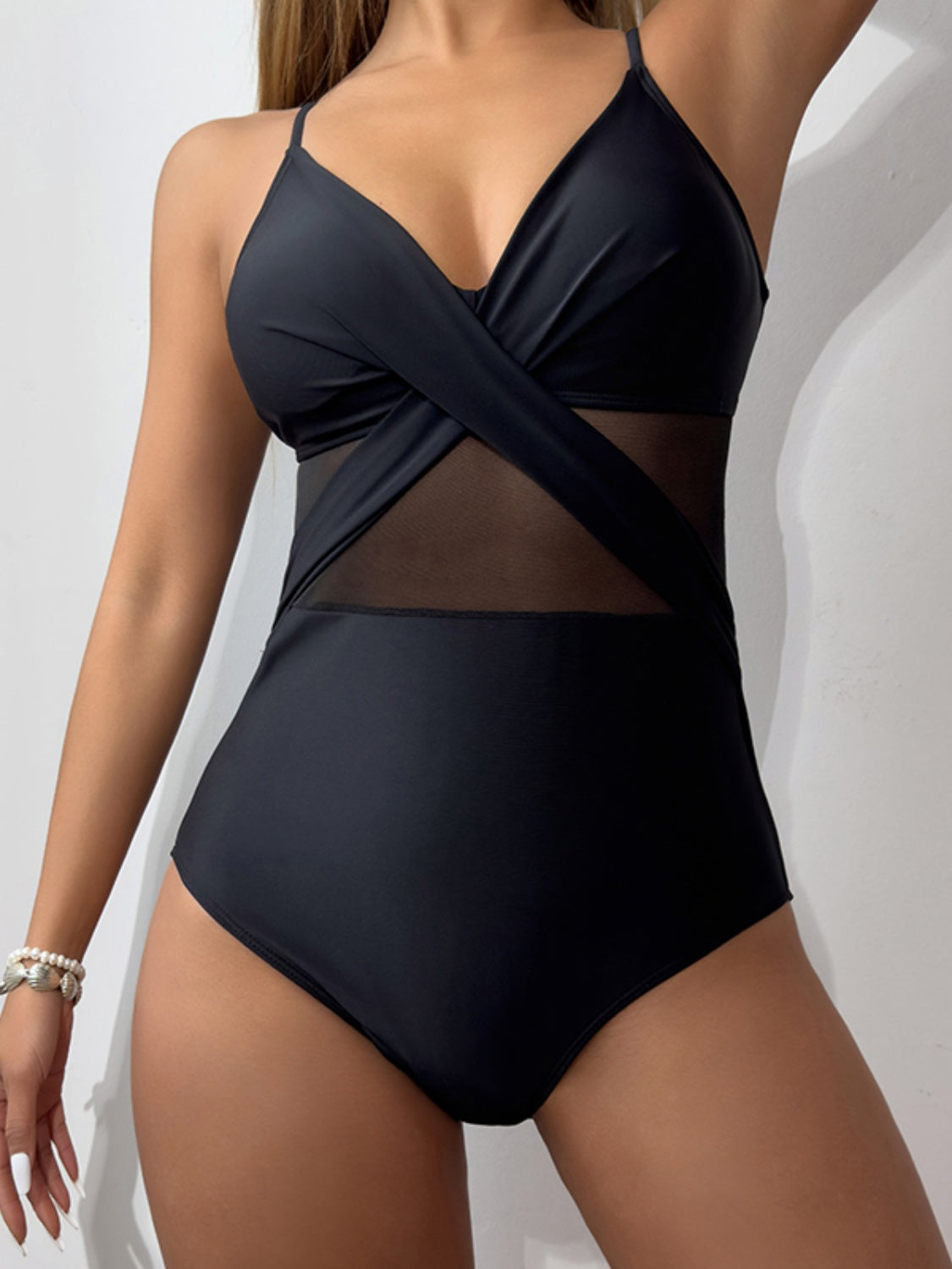 Stilla | Hals Spaghetti Strop One-piece Badetøj Online