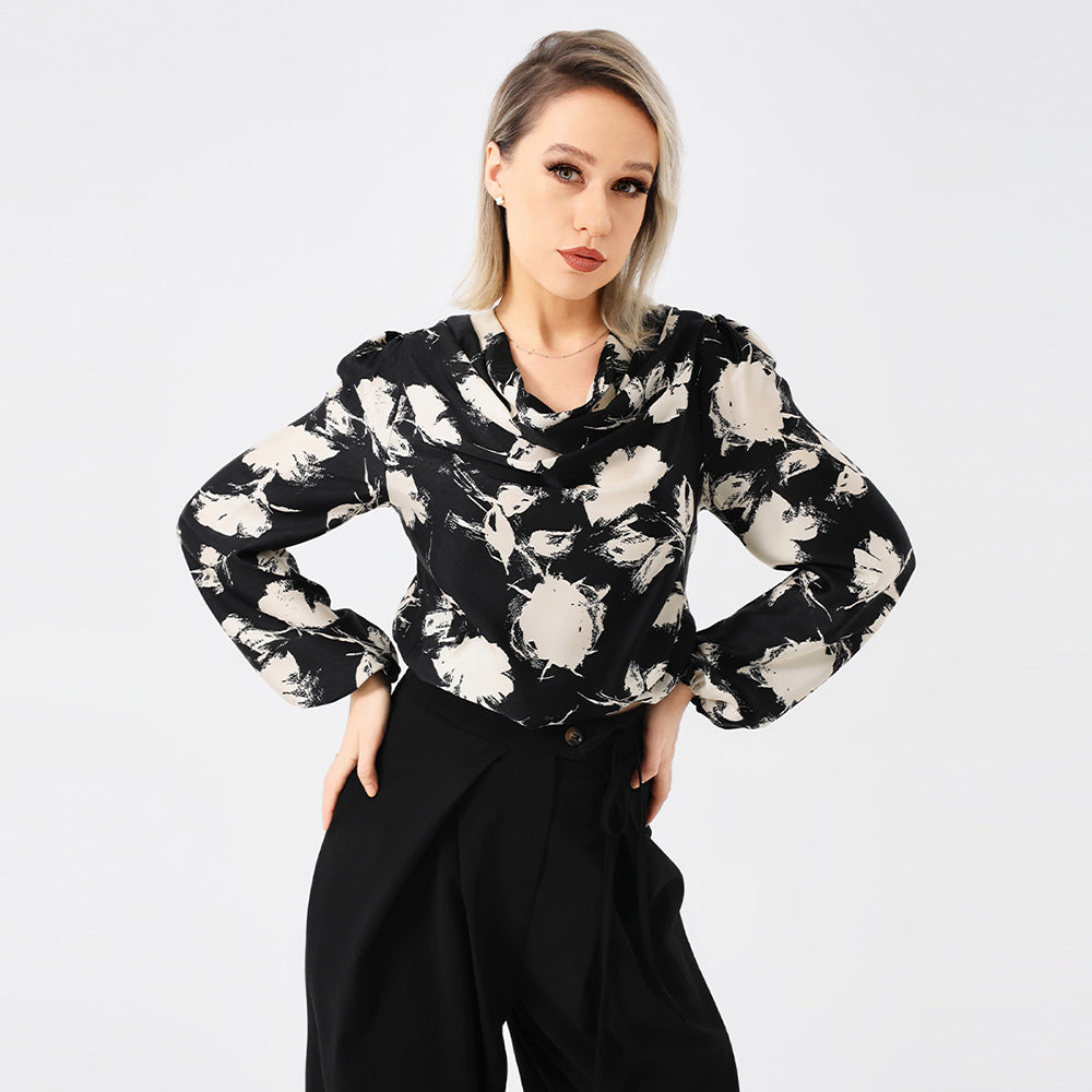 Stilla | Elegante Dames Print Bluse