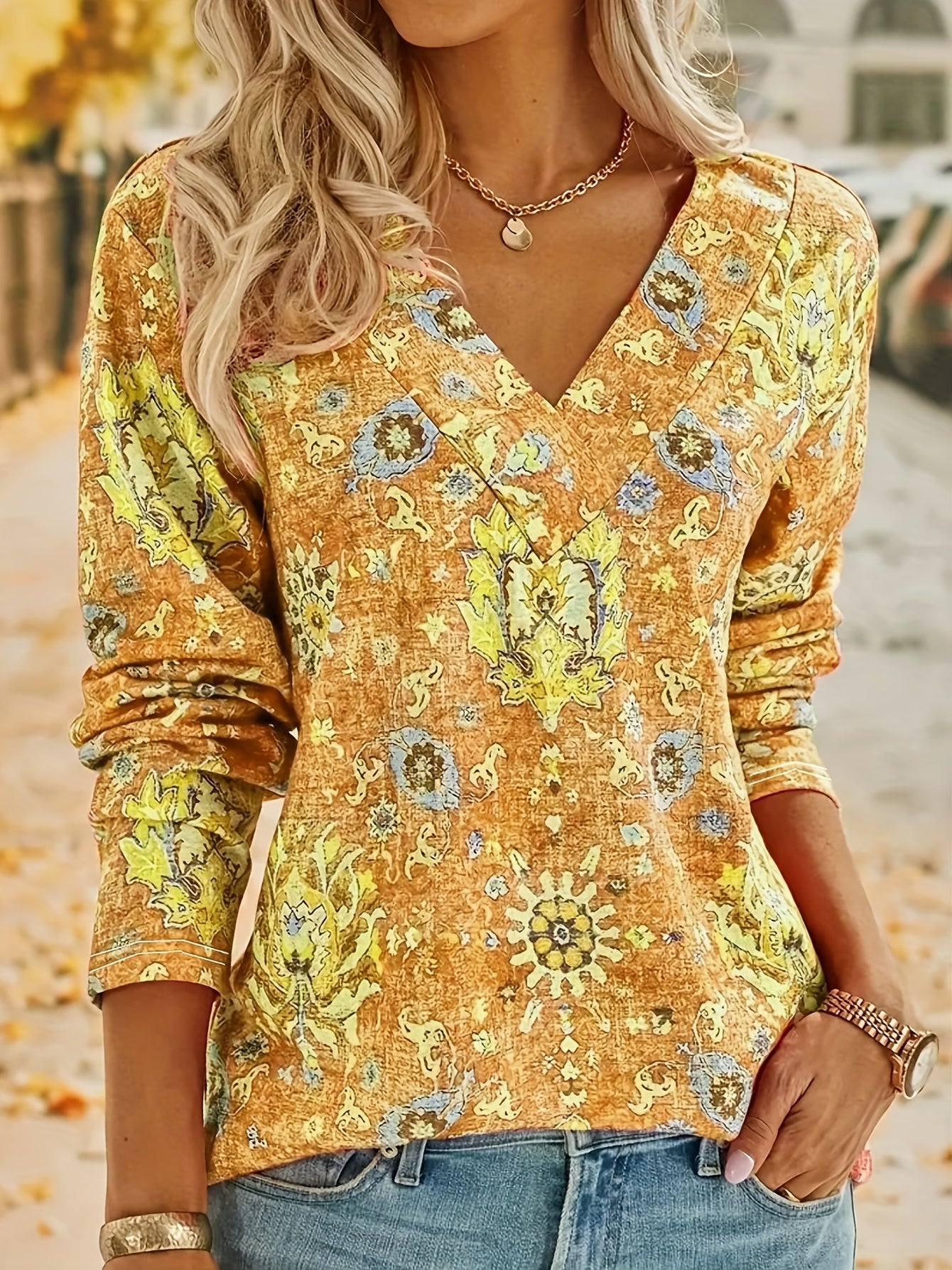 Stilla | Store Størrelser Boho Top Til Kvinder Mode