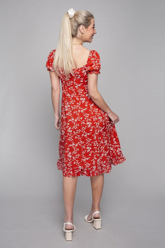 Stilla | Sweetheart Neck Dress
