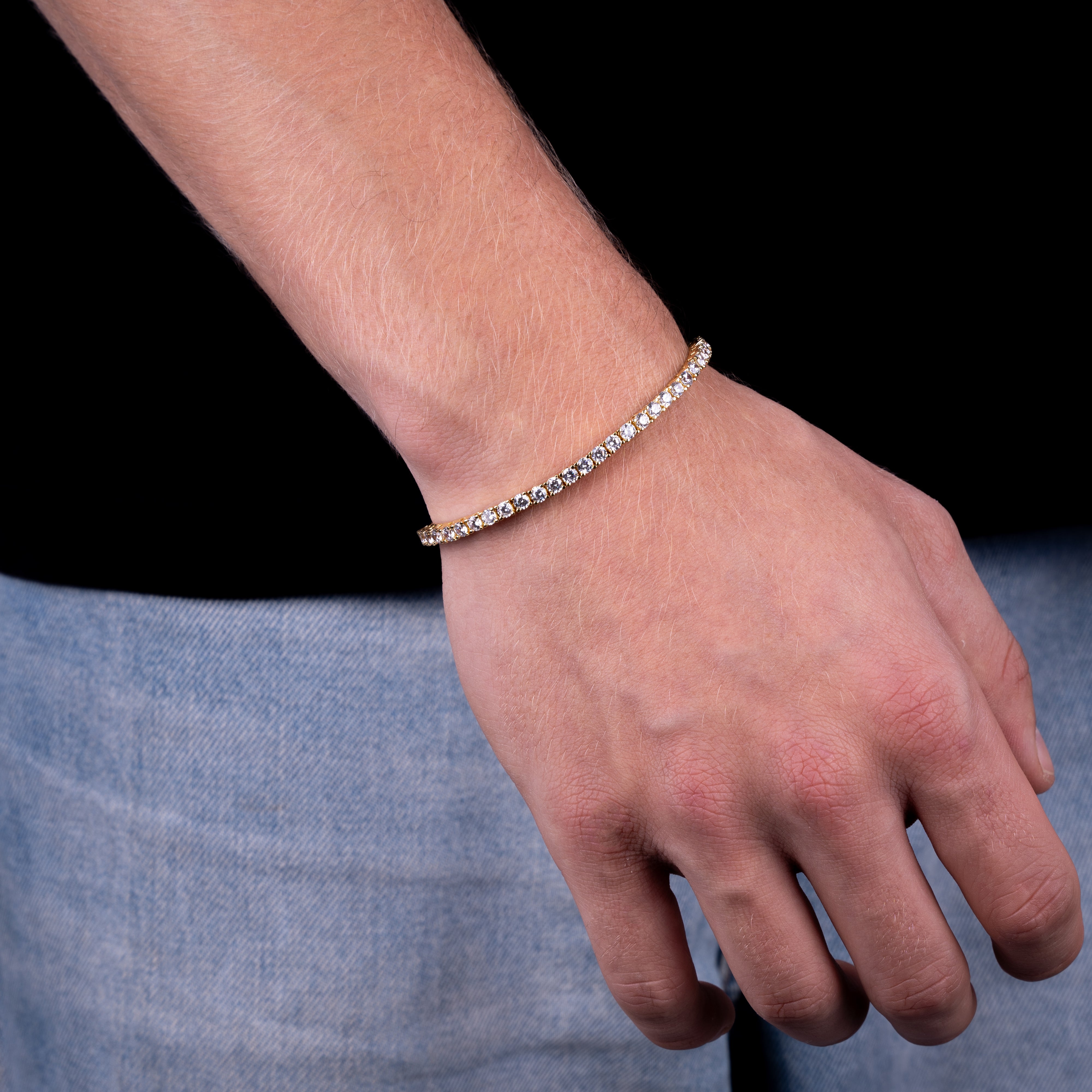 Stilla | Armbånd 3mm (guld) Levere