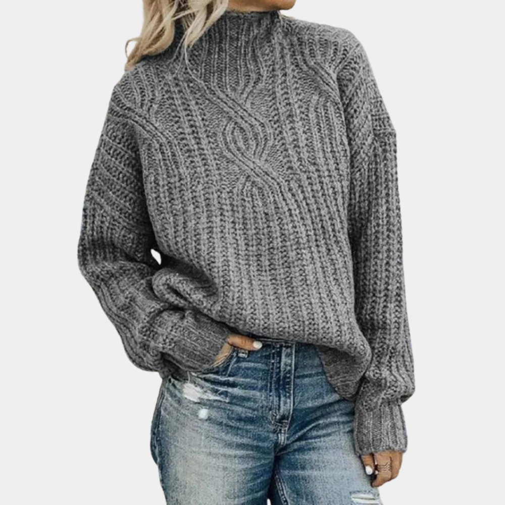 Stilla | Behagelig Strikpullover til Dame Online salg