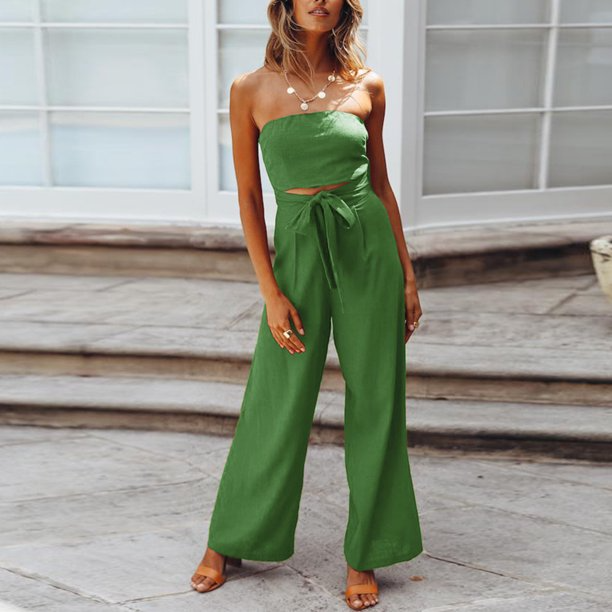 Stilla | Strapless Jumpsuit Afslappet Stil Hot på udsalg