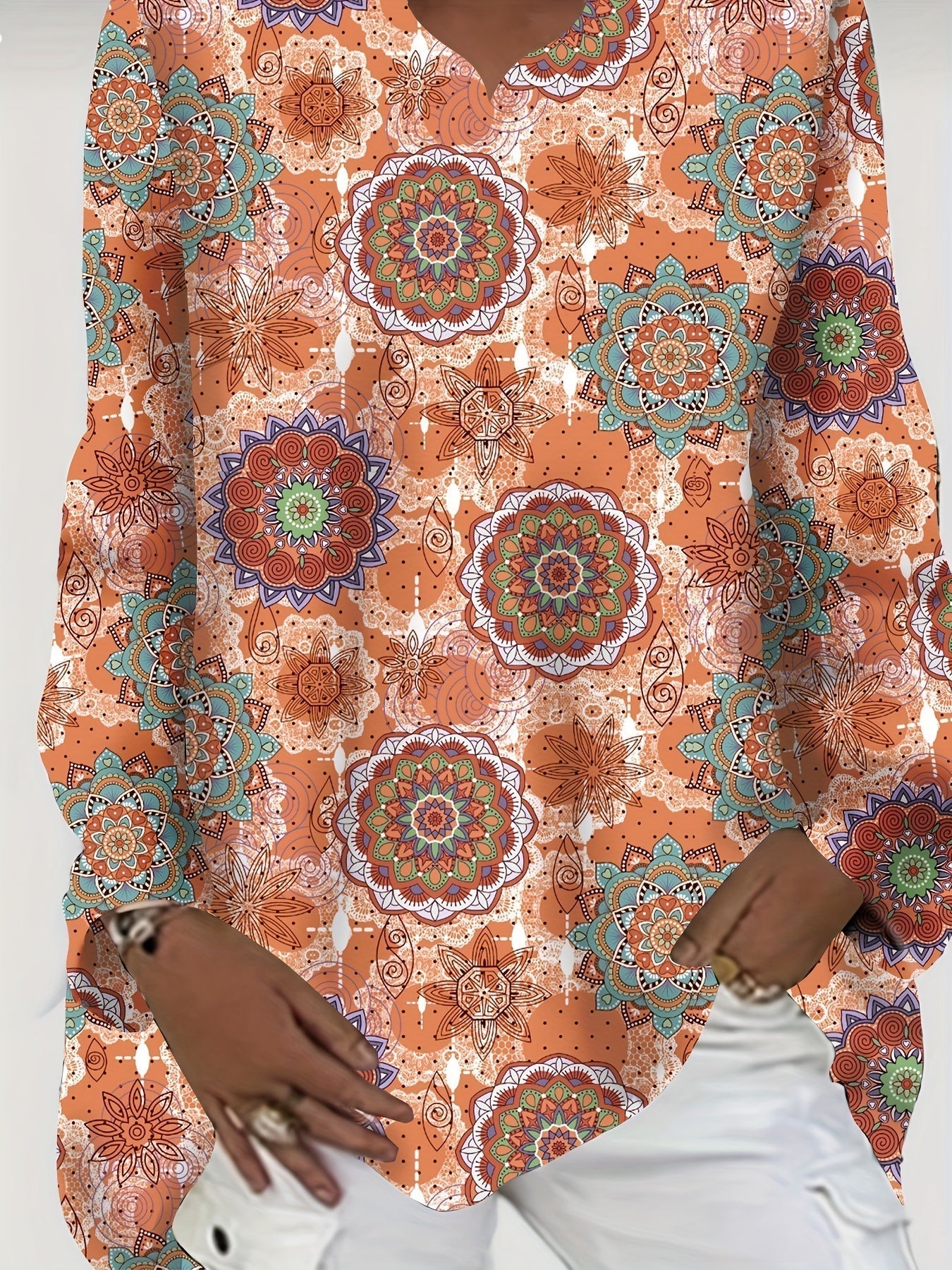 Stilla | Boho Top Store Størrelser