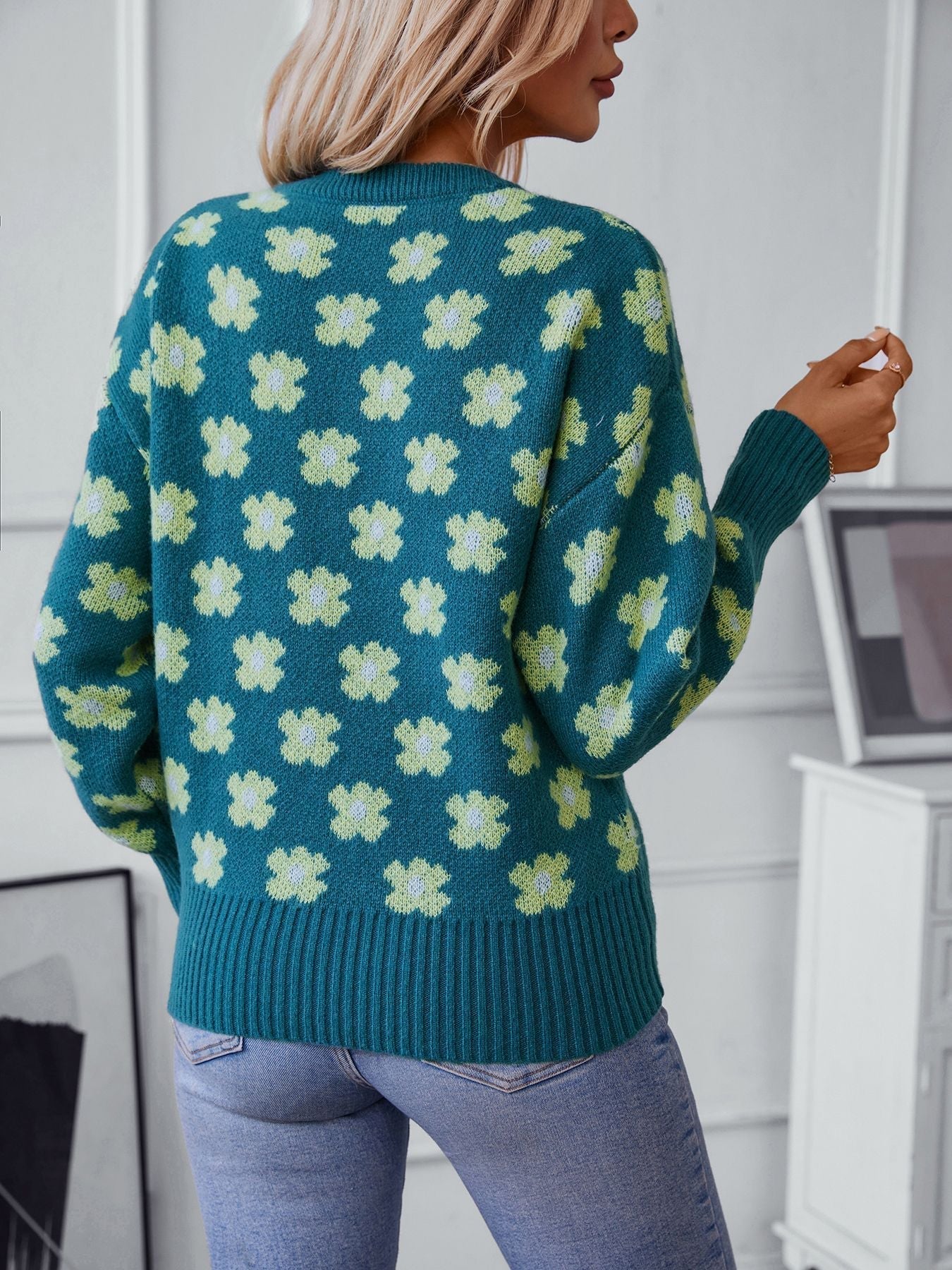 Stilla | Pullover med blomster mønster på udsalg