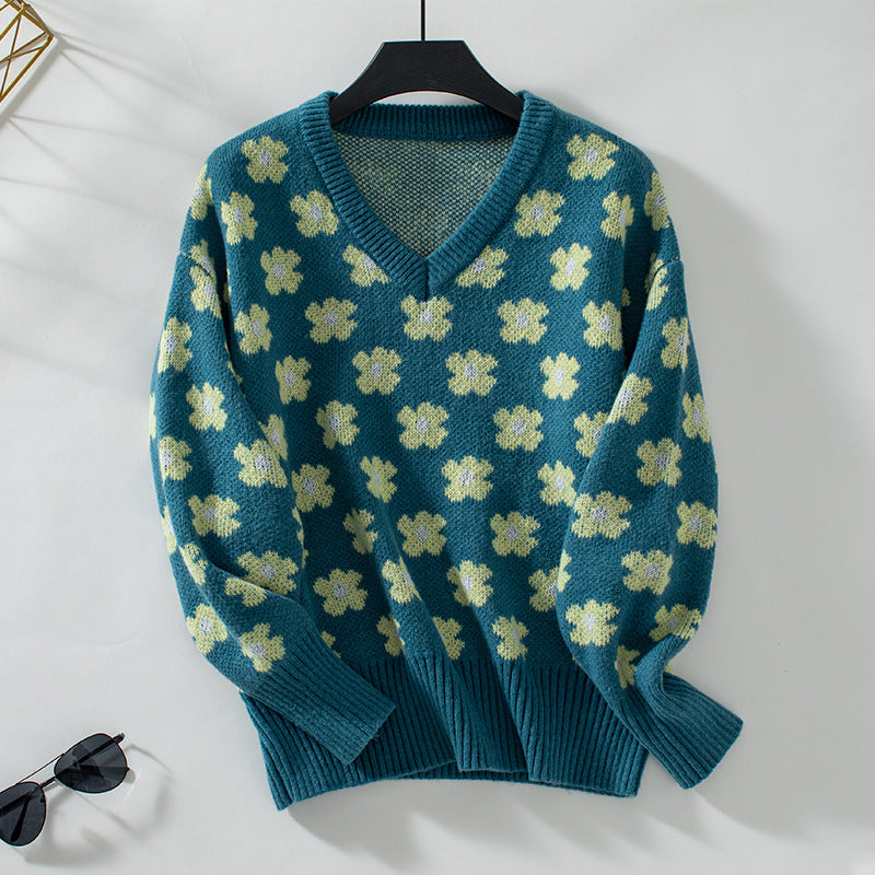Stilla | Pullover med blomster mønster på udsalg
