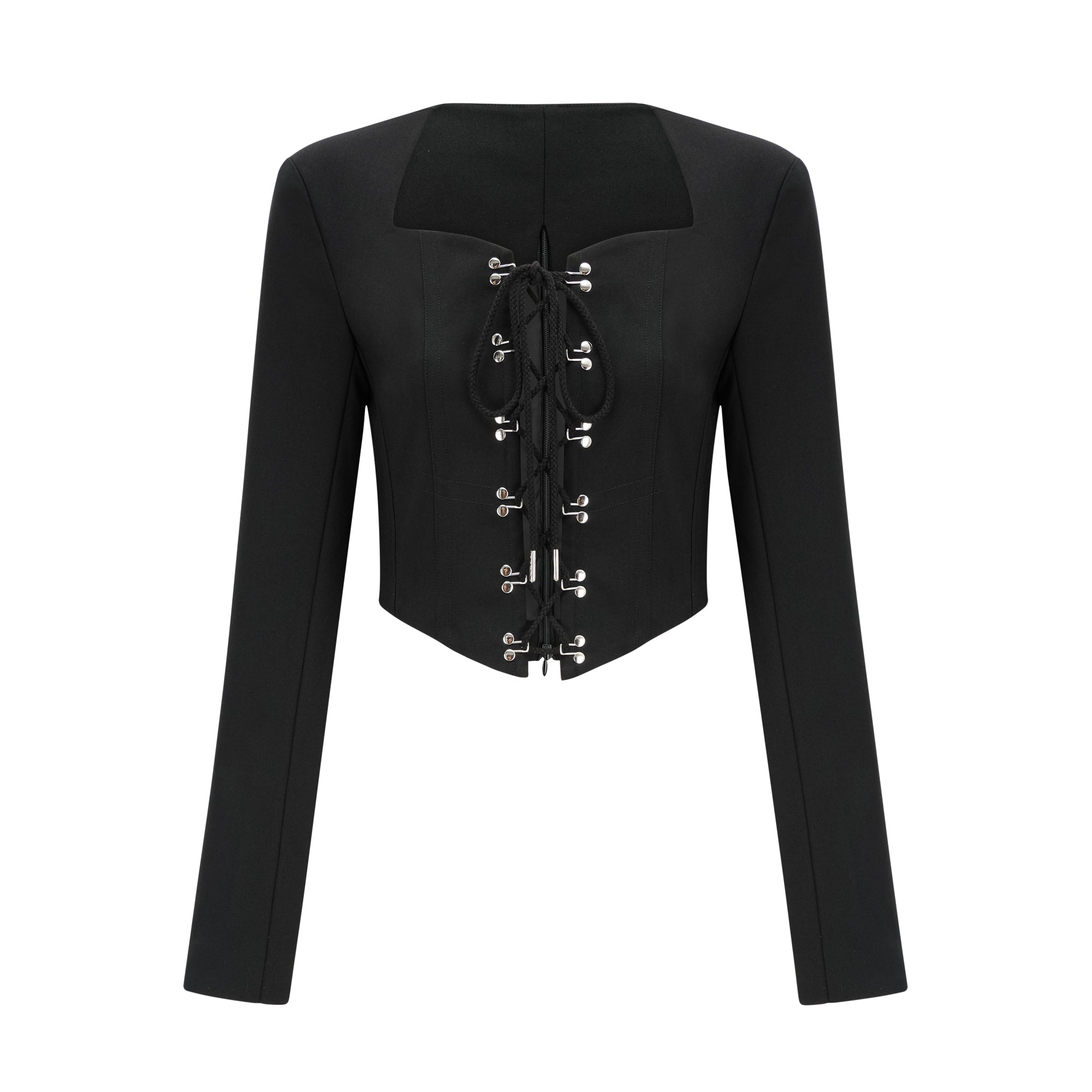 Stilla | Snøre Cropped Jakke Online nu