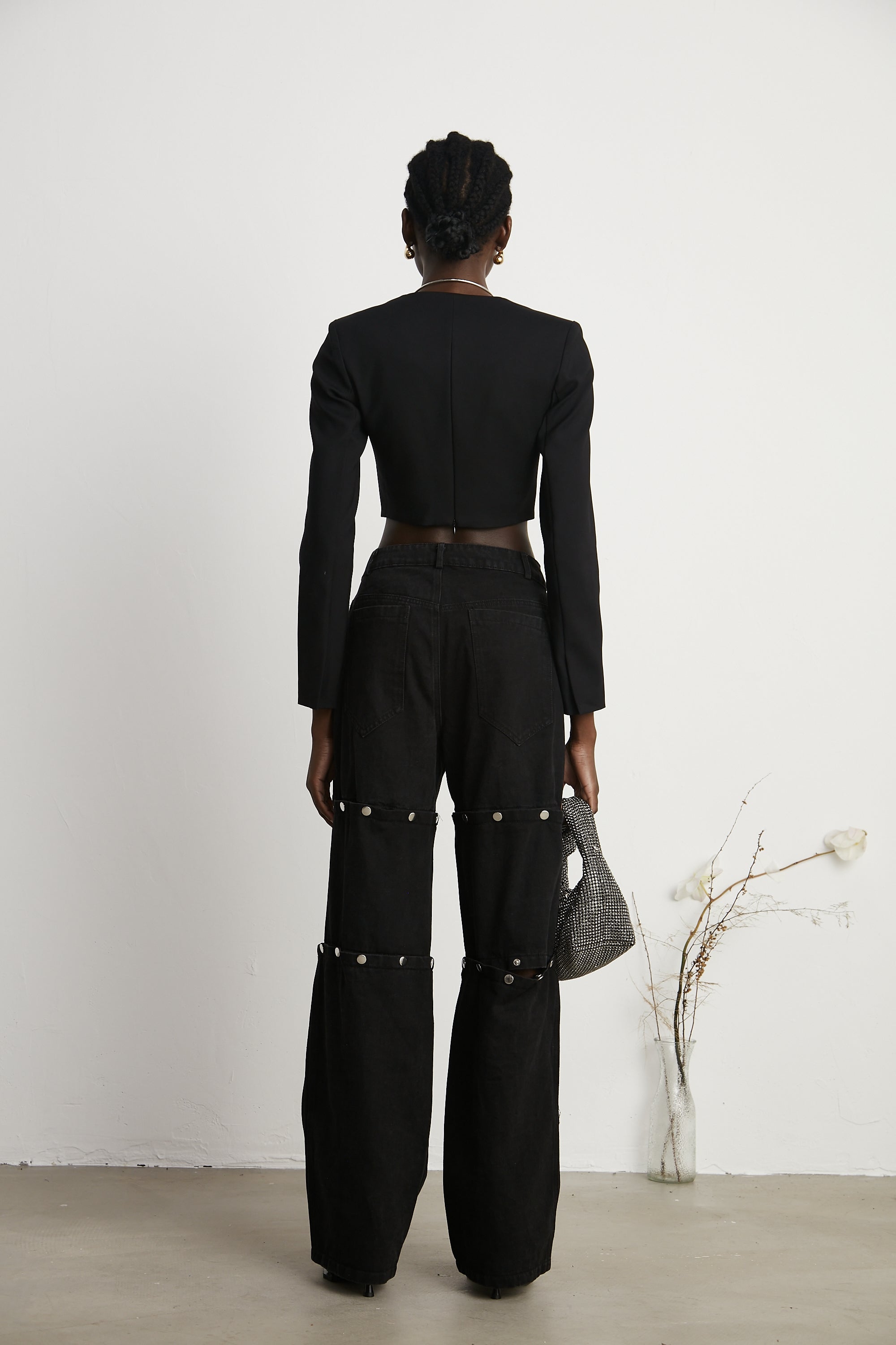 Stilla | Snøre Cropped Jakke Online nu