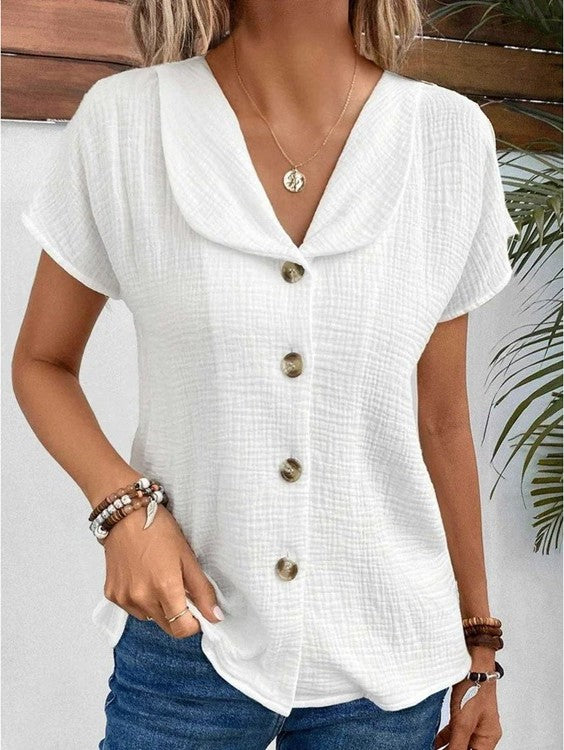 Stilla | Chic Sommer Bluse Online salg