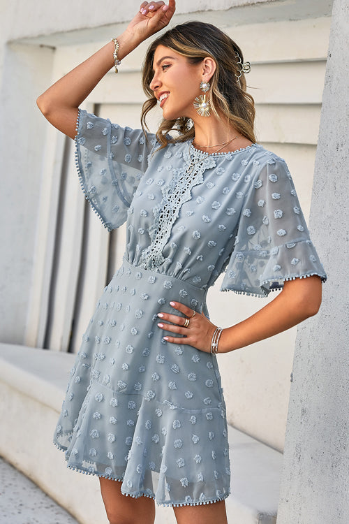 Stilla | Drømmer Om Elegance Dots Mini Kjole Online Hot Salg