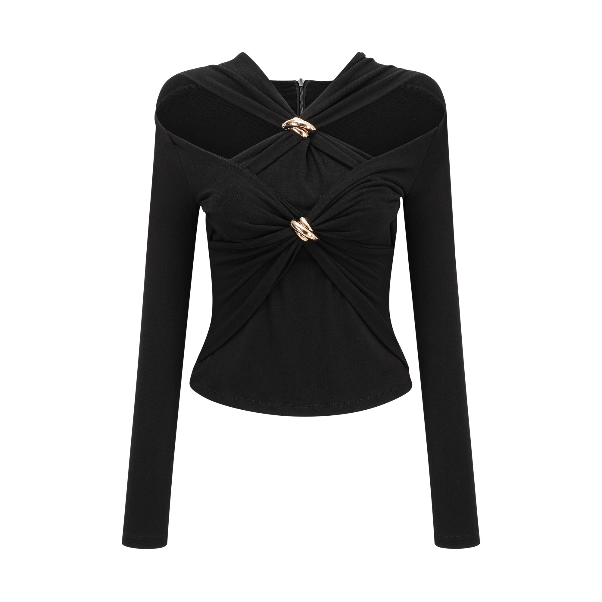 Stilla | Gathered Effect Cut Out Top Mode