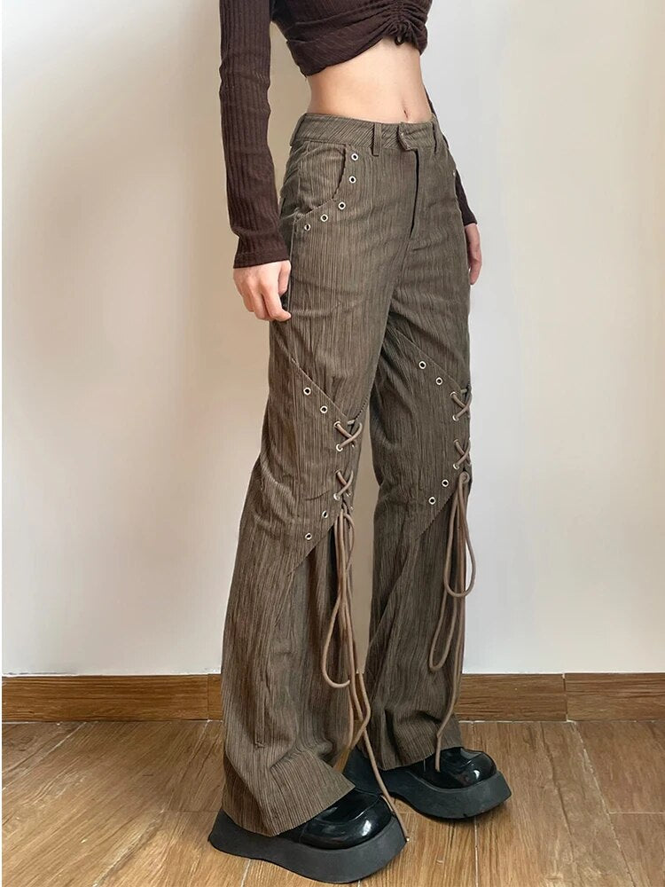 Stilla | Høj Taljede Jeans, Lige Ben