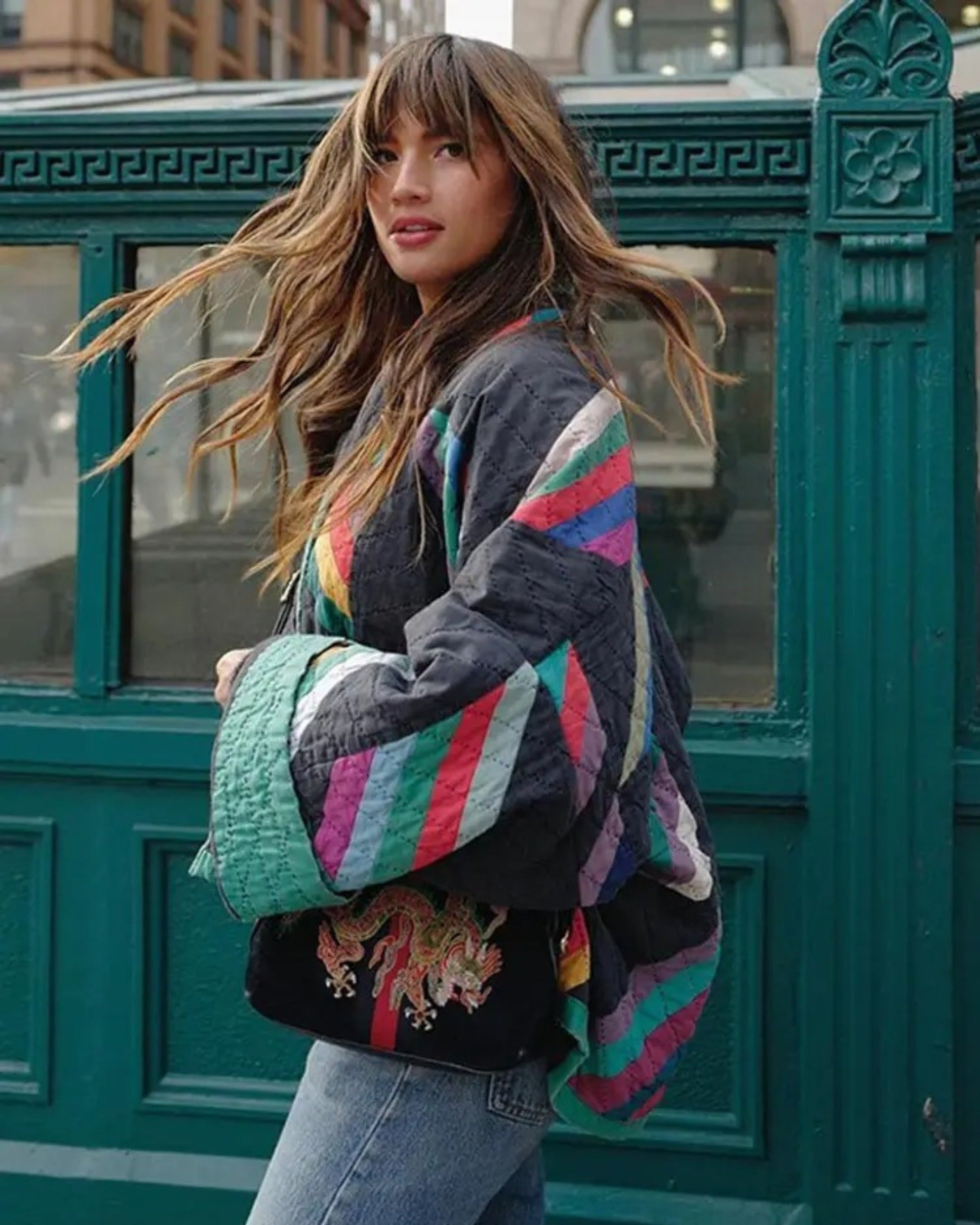 Stilla | Vintage Oversize-jakke Online salg