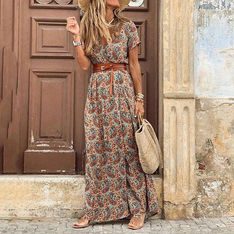 Stilla | Bohemian Maxi Kjole Online nu