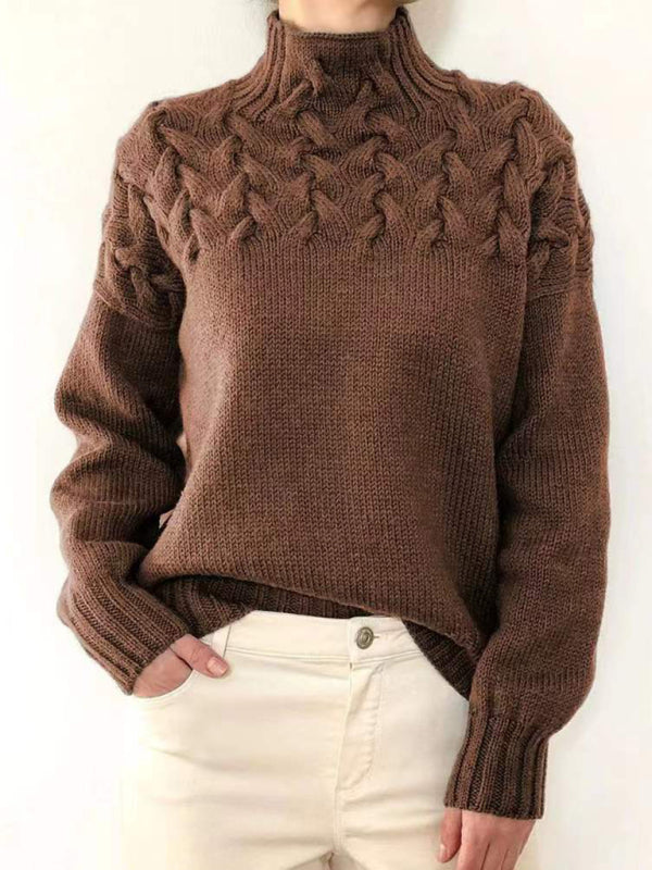 Stilla | Læderagtig og afslappet sweater til hyggelige dage Udsalg