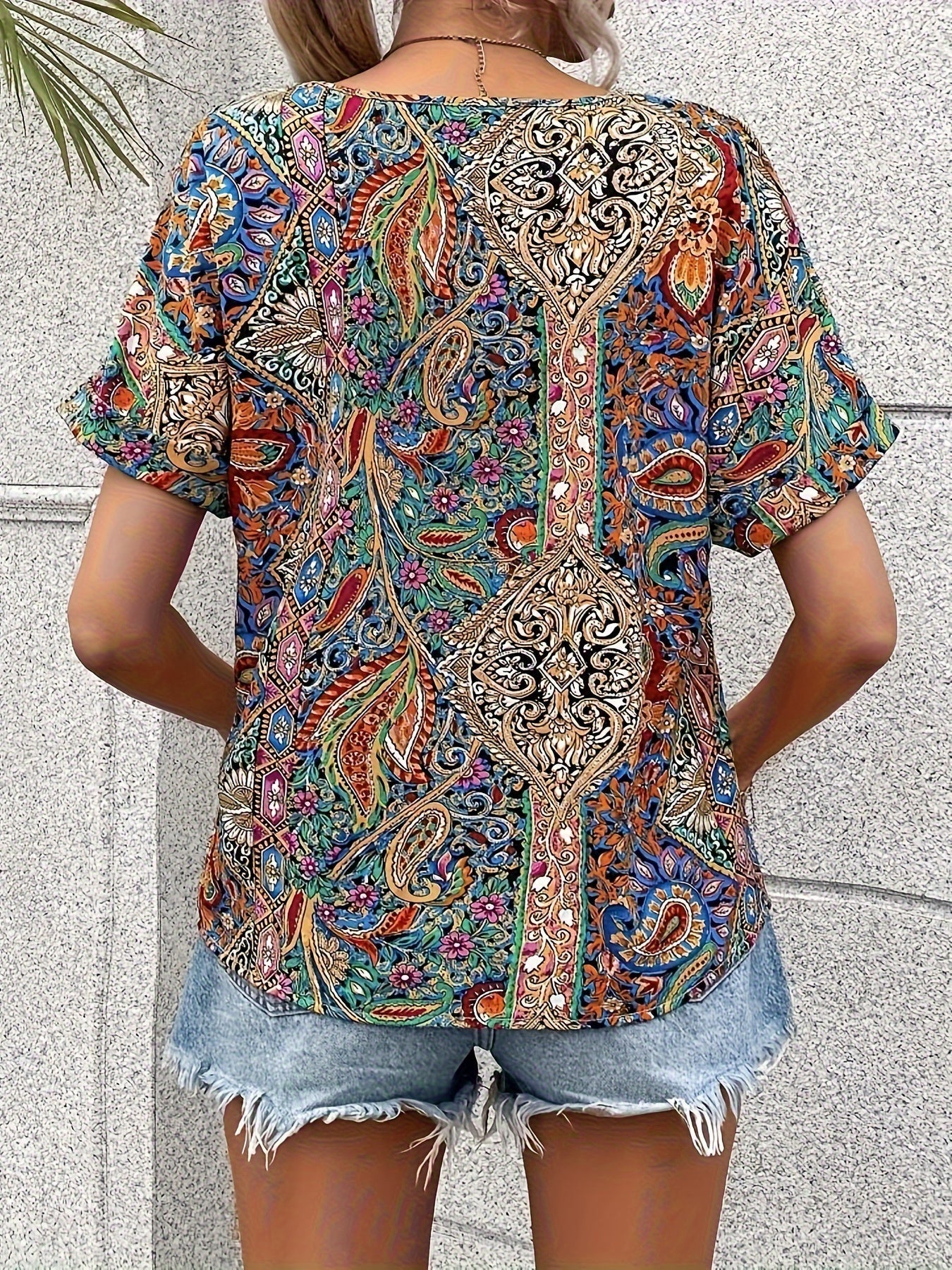 Stilla | Levende V-hals Bluse