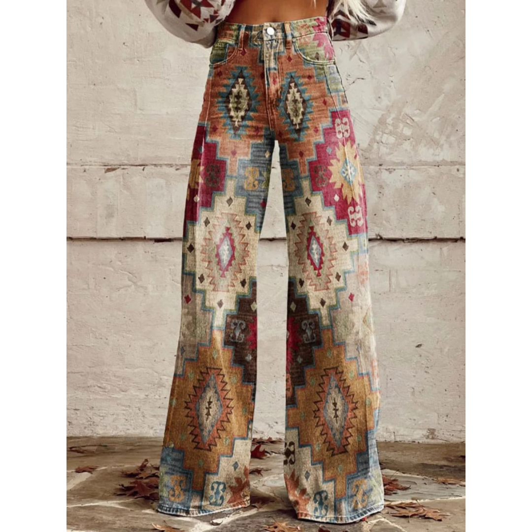 Stilla | Loose Boho Årgang Bukser
