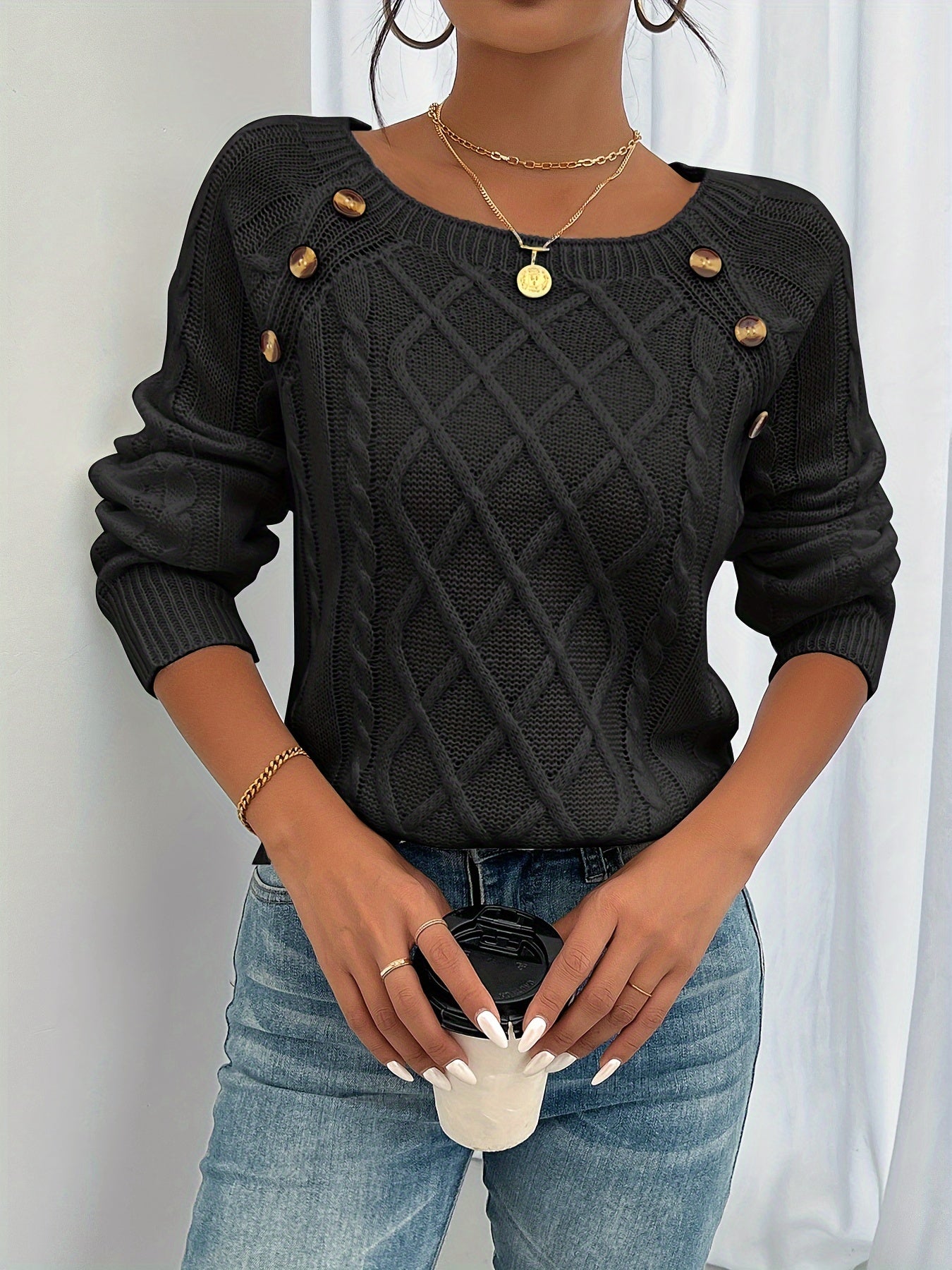 Stilla | Blød finstrikket pullover Online